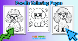 Pets Coloring Pages (Free Printable PDF Pages) - Cute Animals Coloring ...