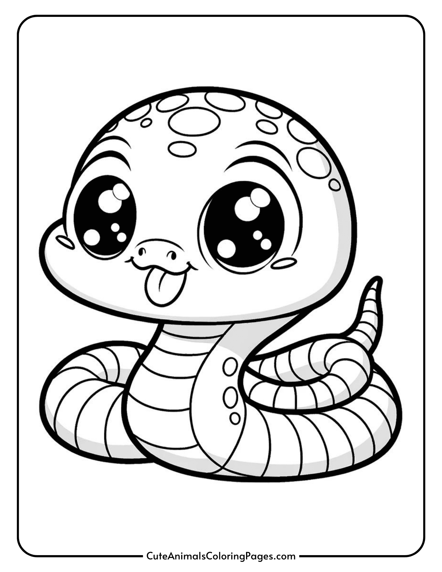 Coloring Pages Of Snakes All For One Coloring Pages Of Snakes All For One