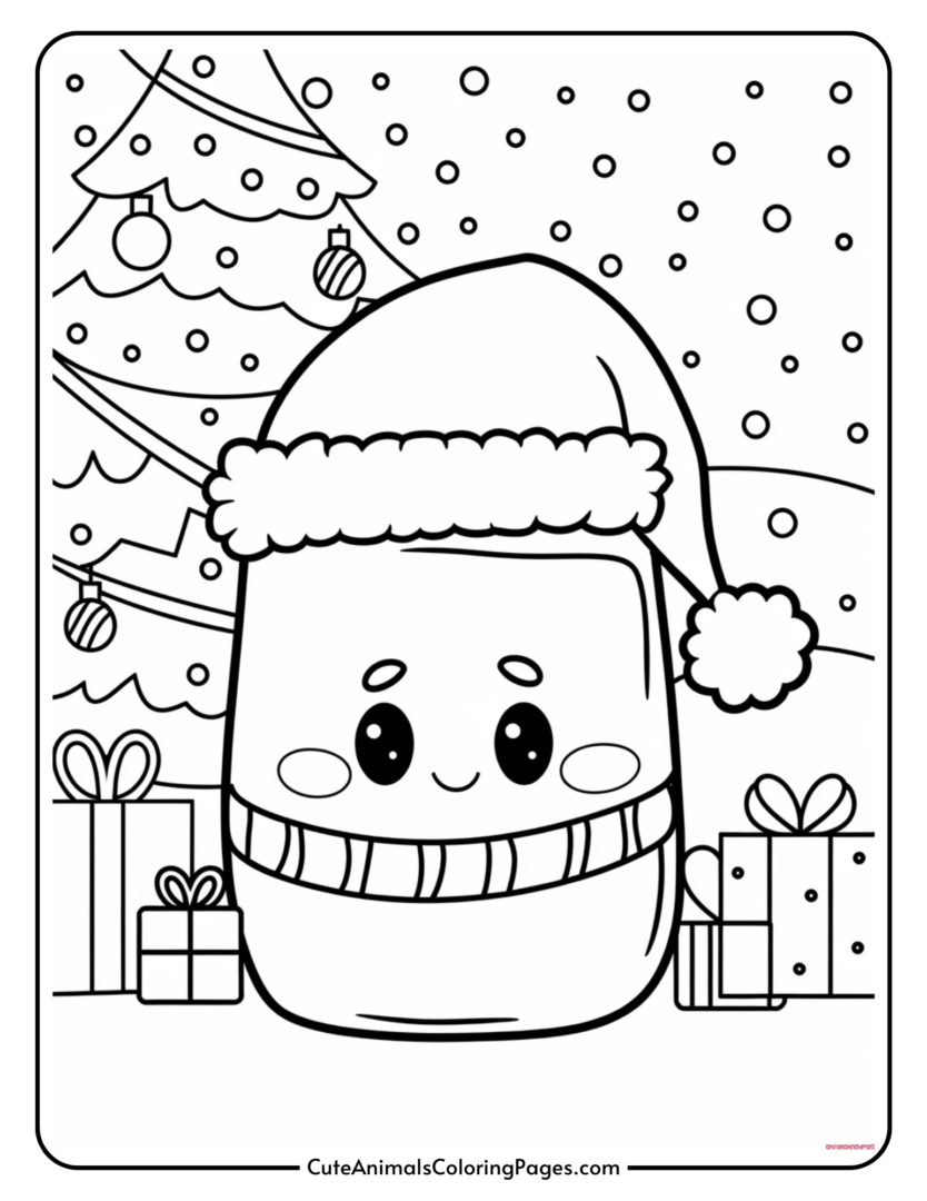 Squishmallow Christmas Coloring Pages (7 Free PDF Pages) - Cute Animals ...