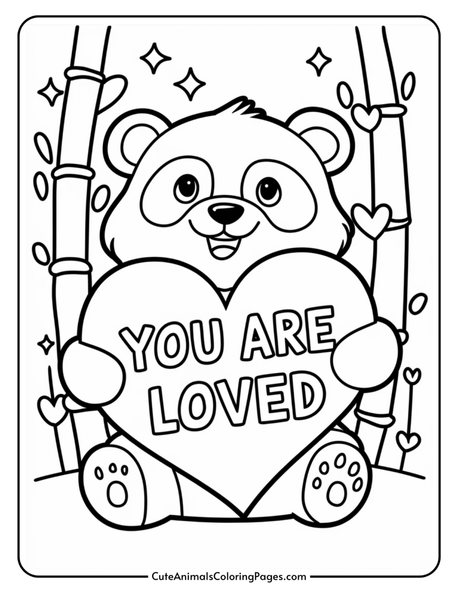Kawaii Valentine Coloring Pages (10 Free Printable PDF Pages) - Cute ...