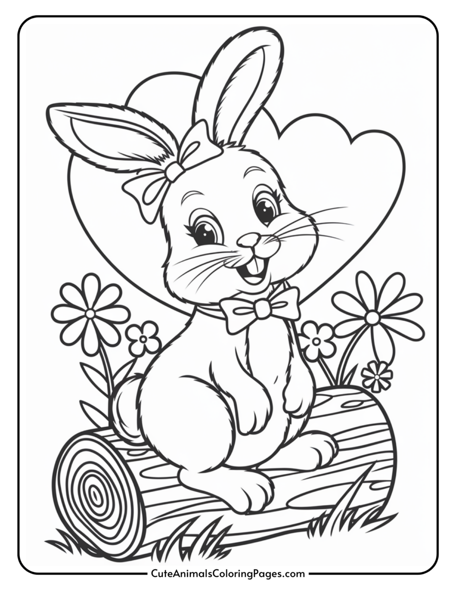 Bunny Coloring Pages (13 Free Printable PDF Pages) - Cute Animals ...