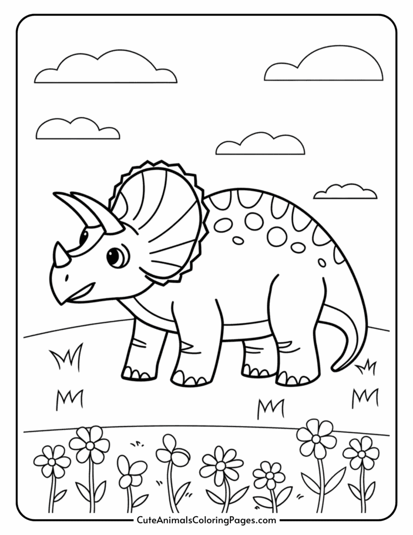 Dinosaur Easter Coloring Pages (15 Free Printable PDF Pages) - Cute ...