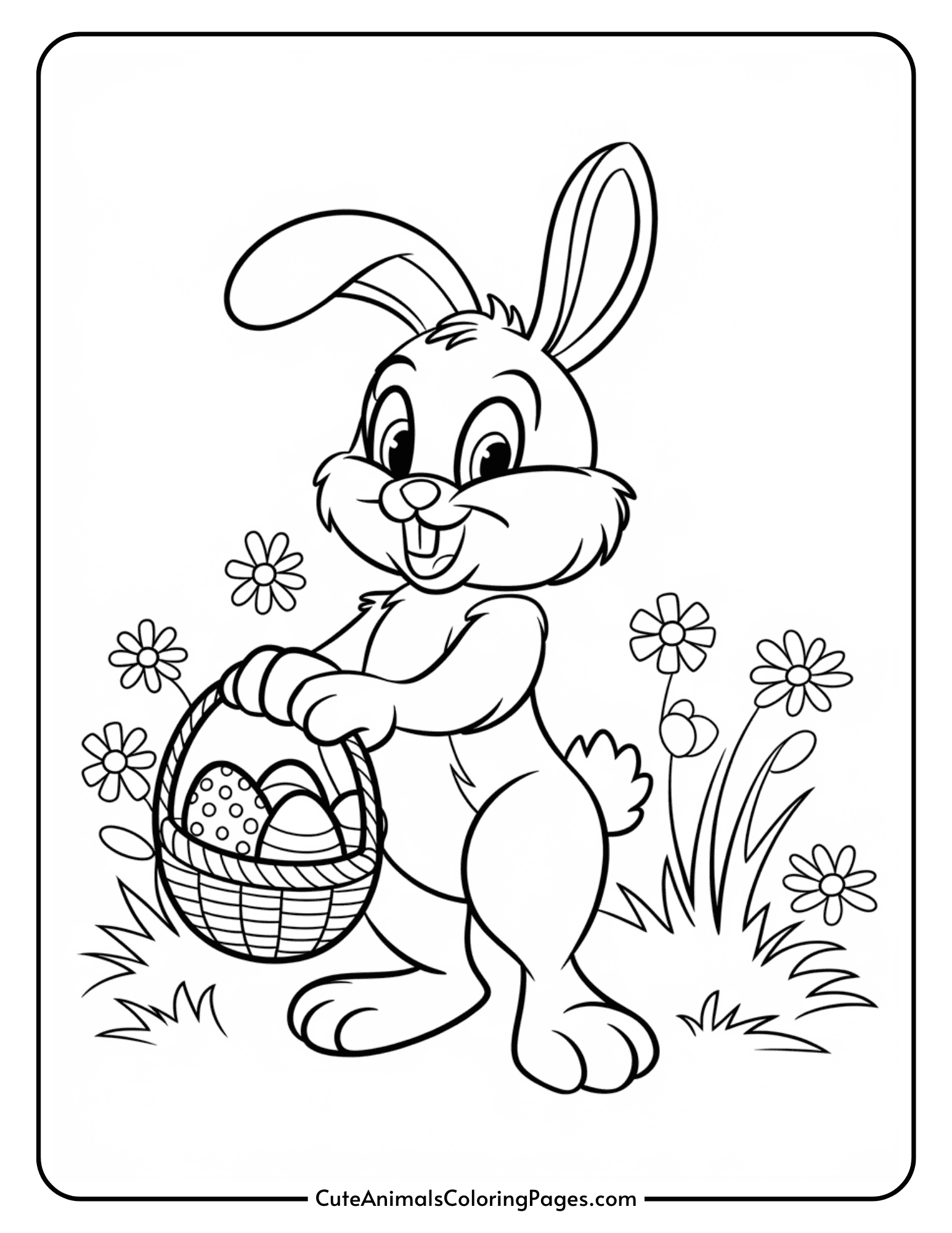 Cute Animals Coloring Pages - Page 3 of 11 - Free Printable Animal ...