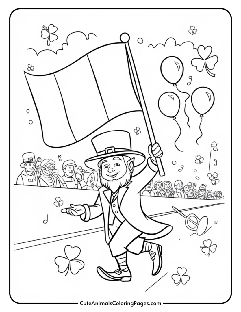 Leprechaun Coloring Pages (12 Free Printable PDF Pages) - Cute Animals