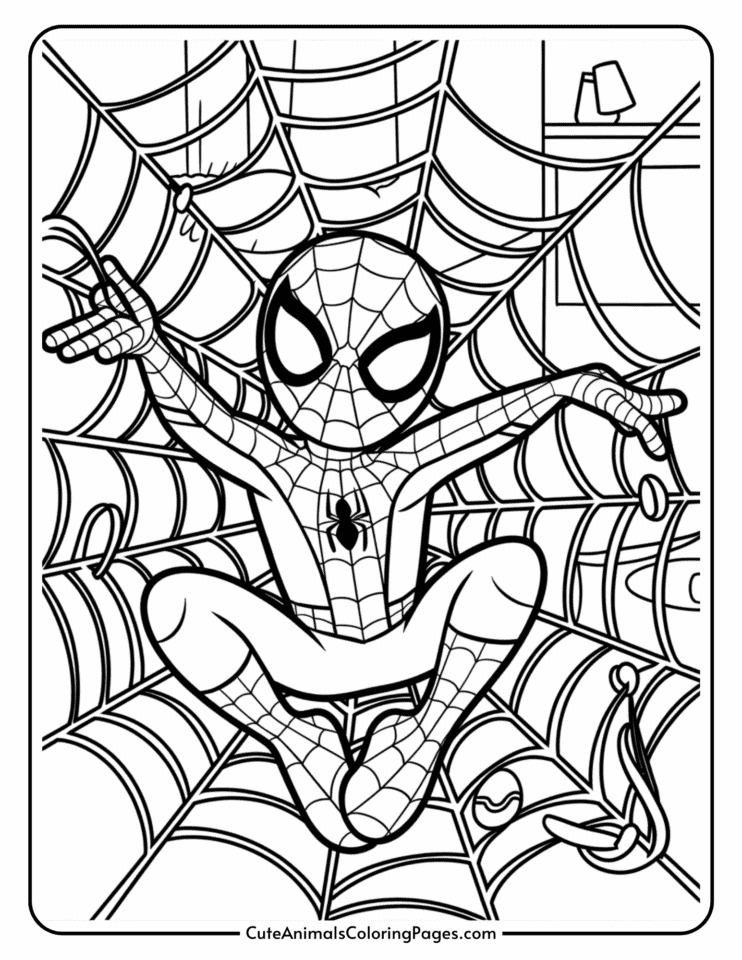 Spiderman Easter Coloring Pages (15 Free Printable PDF Pages) Cute