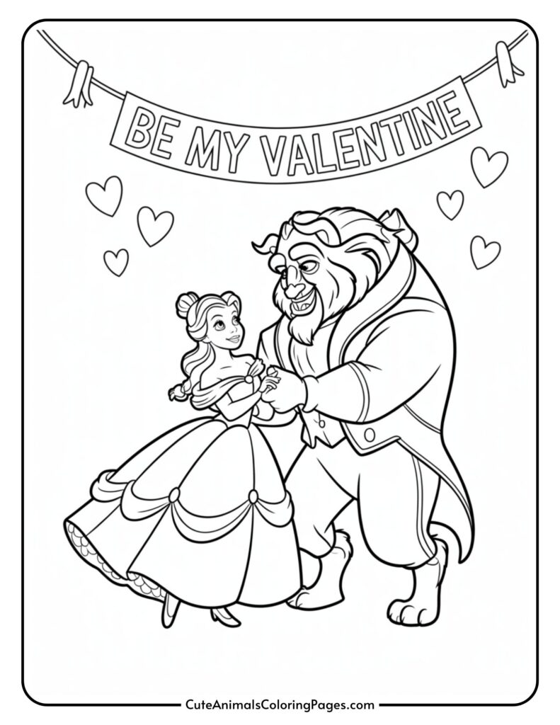 Beauty and the Beast under a